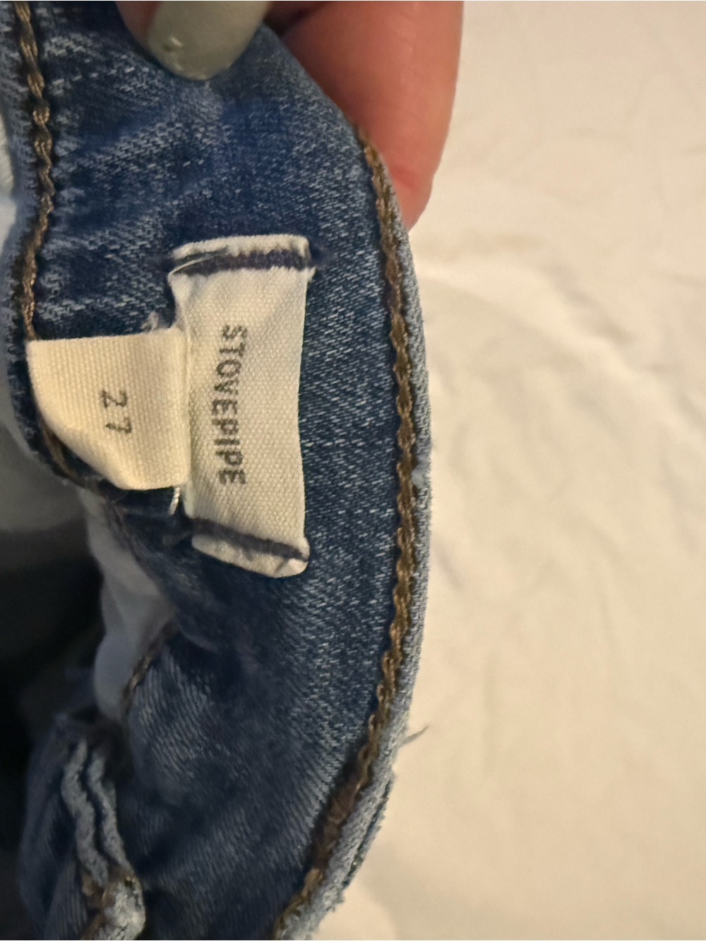 Madewell Straight Leg Jeans in Medium Blue Denim